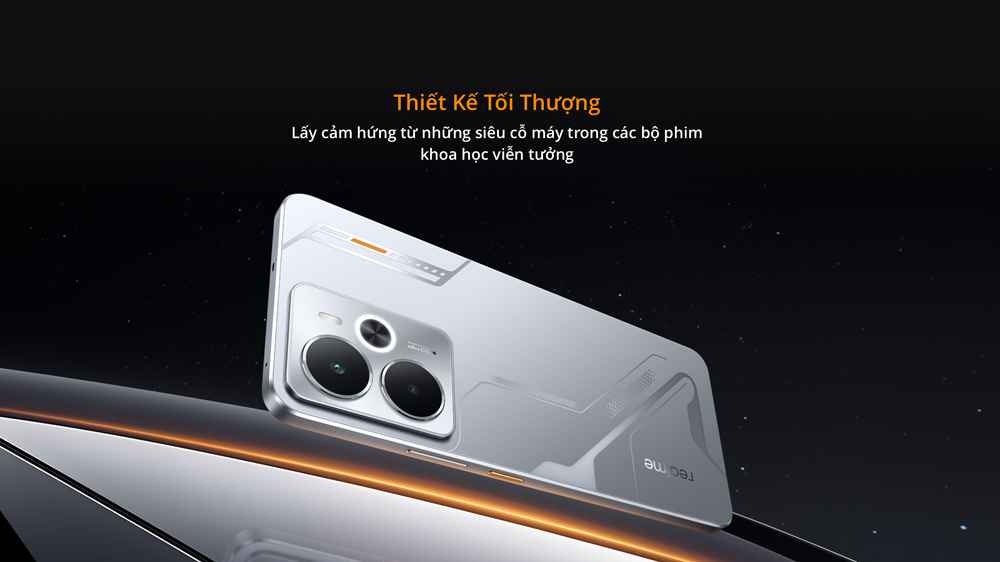 Realme 14 Series, the world's first phone equipped with Snapdragon 6 Gen 4 chips. Photo: Provided by the enterprise