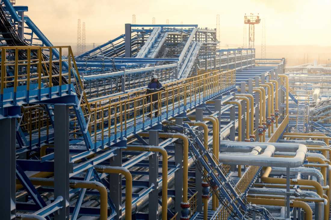 The Russian gas pipeline system. Photo: Gazprom