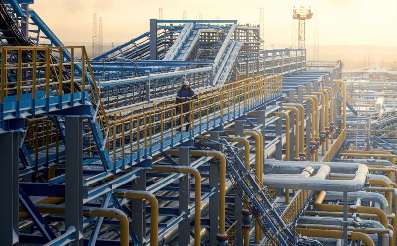 The Russian gas pipeline system. Photo: Gazprom