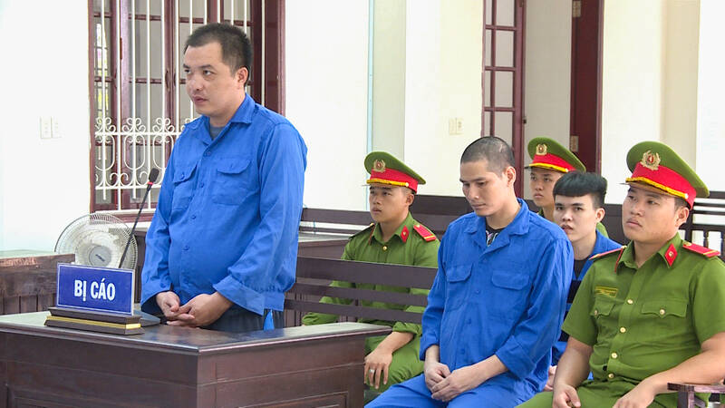 The group was sentenced to prison for drug trafficking and possession. Photo: Provided by the police