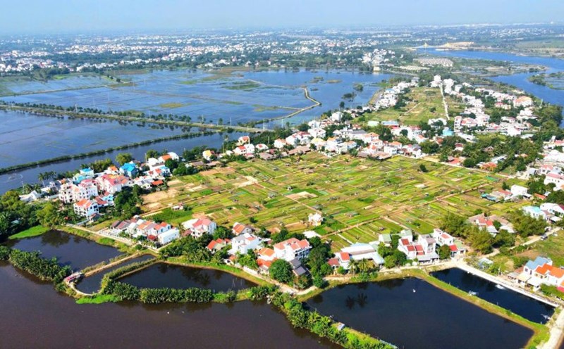 Overview Tra Que Vegetable Village was honored by the World Tourism Organization (UN Tourism) as "World's Best Tourist Village in 2024". Photo: Truong An