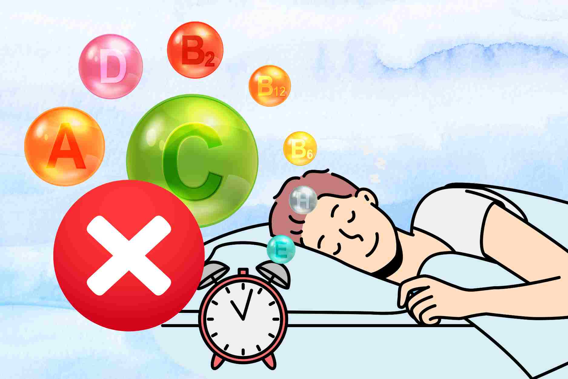 3 types of vitamin Colitis for sleep, want to sleep well should stay away from