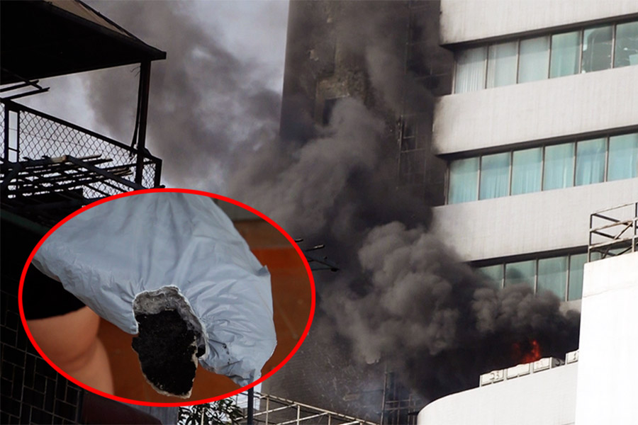 18-storey building fire in Hanoi, people heard many loud explosions