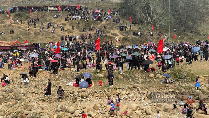 The events attracted a large number of tourists to Sa Pa. Photo: Dinh Dai