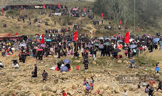 Các sự kiện thu hút đông đảo khách du lịch đến với Sa Pa. Ảnh: Đinh Đại