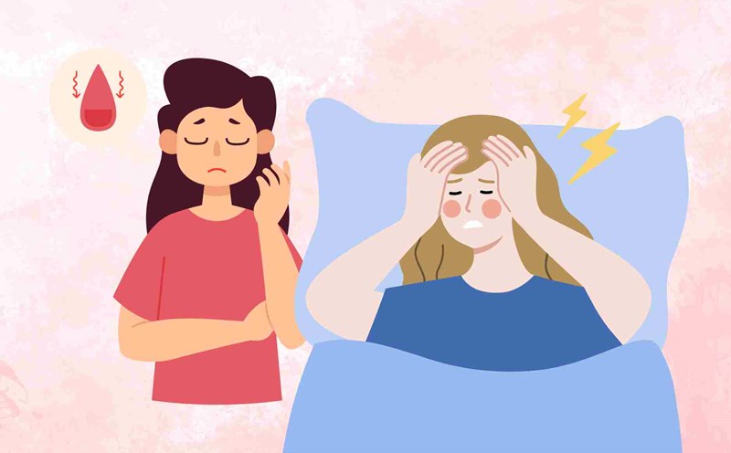 cerebral anemia can disrupt sleep, preventing you from sleeping well