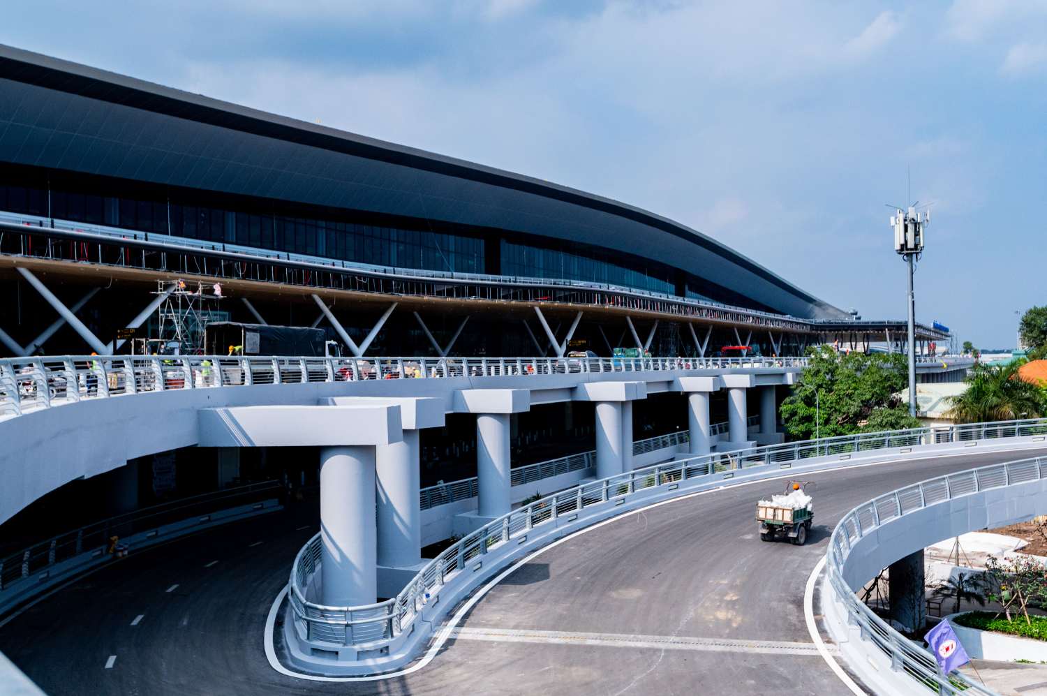 La estacion T3 del aeropuerto de Xian Shan fue inaugurada esta mañana, 19 de abril. Foto: Su hermano