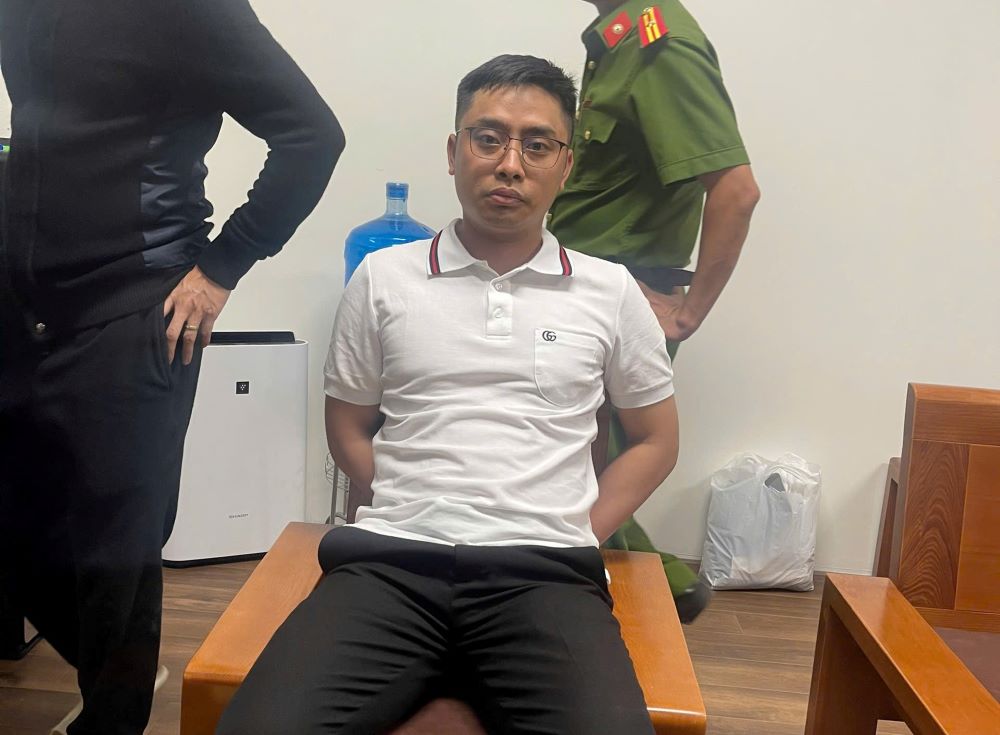 Objeto de la represion de la policia - implicado en el tiroteo contra la policia, que causo el sacrificio del mayor Nguyen Dang Khai. Imagen: Policia de la provincia de Chonghua