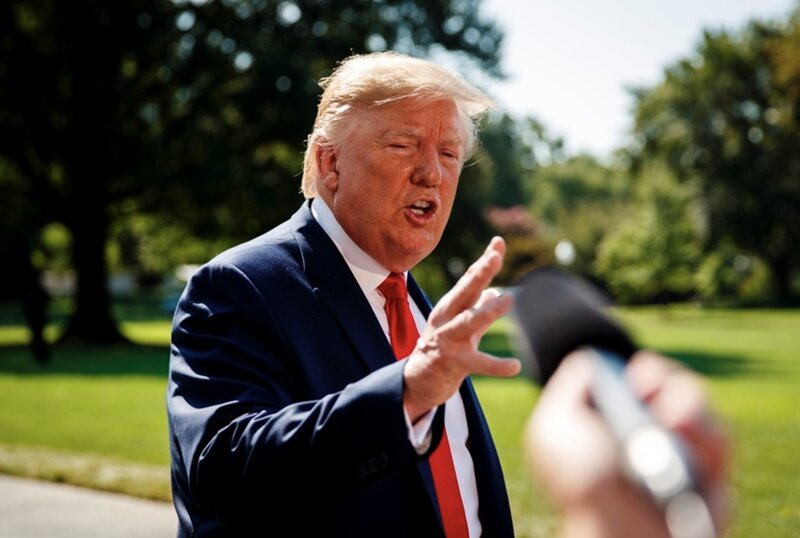 El presidente de los Estados Unidos, Donald Trump. Imagen de la agencia Xinhua