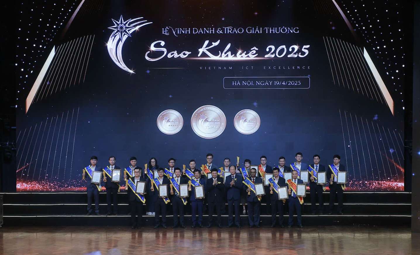 The 2025 Khue star has contributed to demonstrating the breakthrough of Vietnam's information technology industry. Photo: VINASA