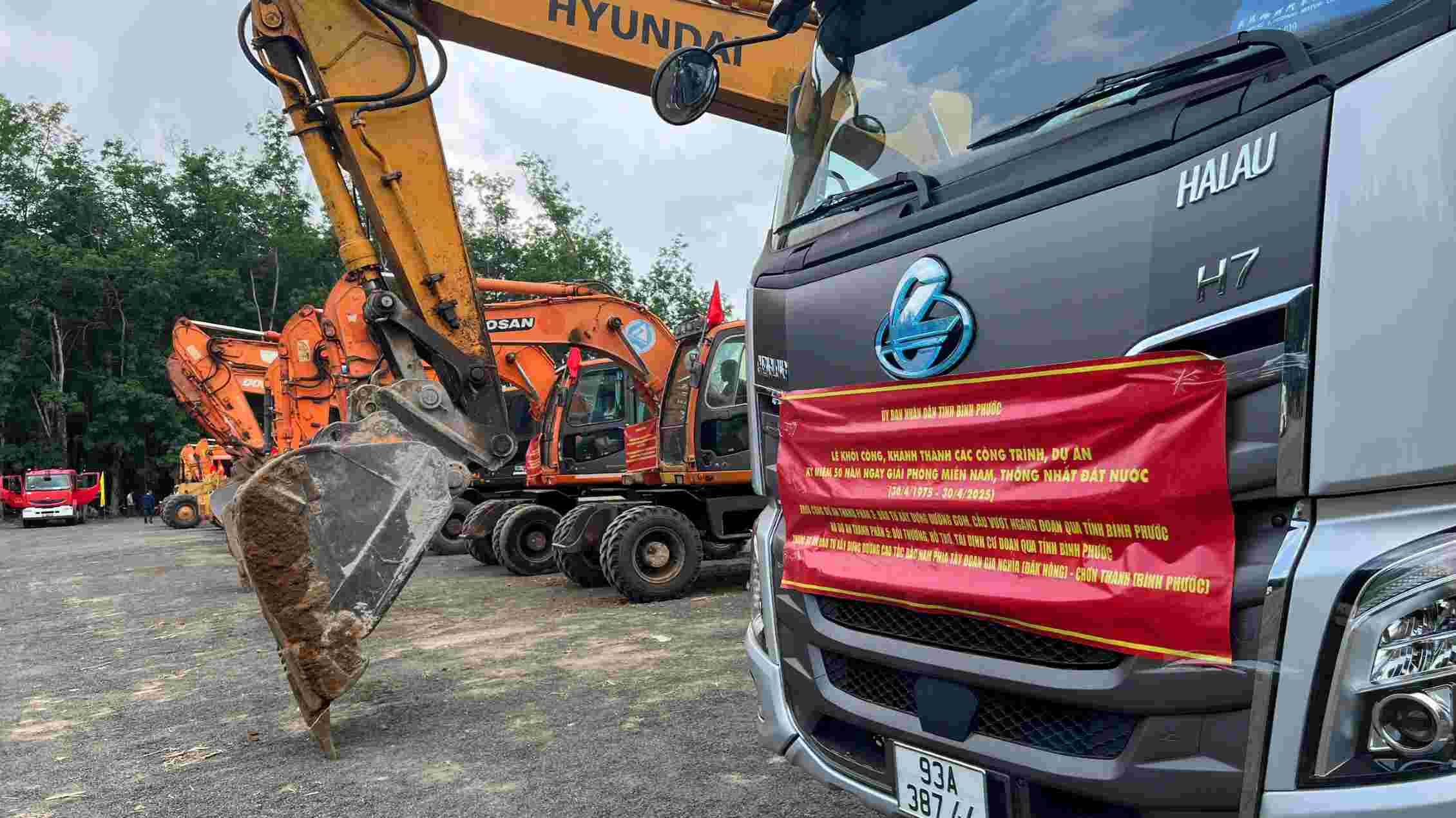 La provincia de Binh Phuoc inicio el proyecto de los componentes 3 y 5 de la autopista Gia Nghia - Chong Thanh. Imagen: El peso