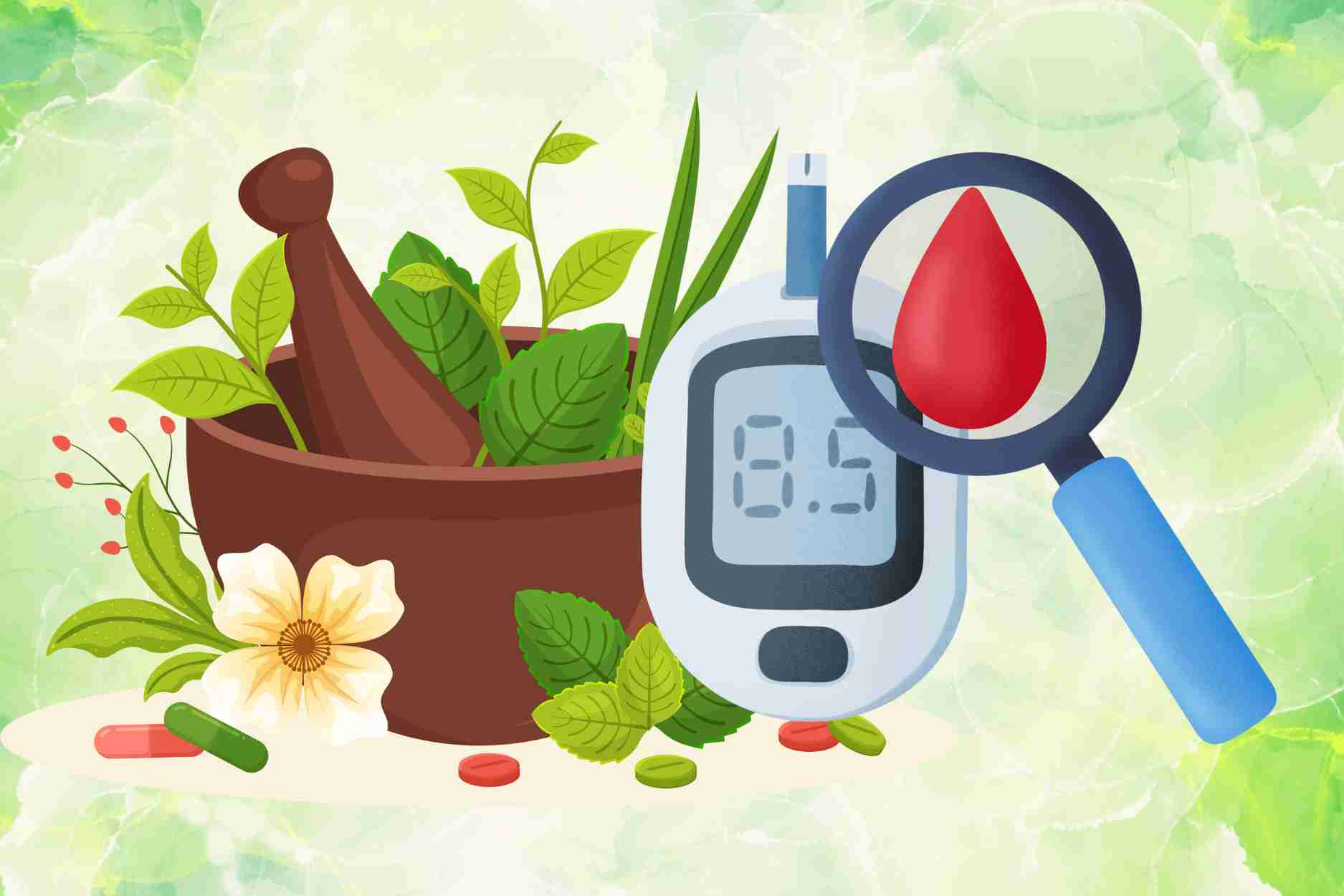 3 herbs that effectively support diabetes control according to traditional medicine