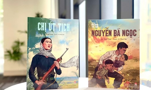 "Những anh hùng trẻ tuổi" là ấn phẩm đặc biệt nhà xuất bản Kim Đồng dành tặng bạn đọc. Ảnh: NXB