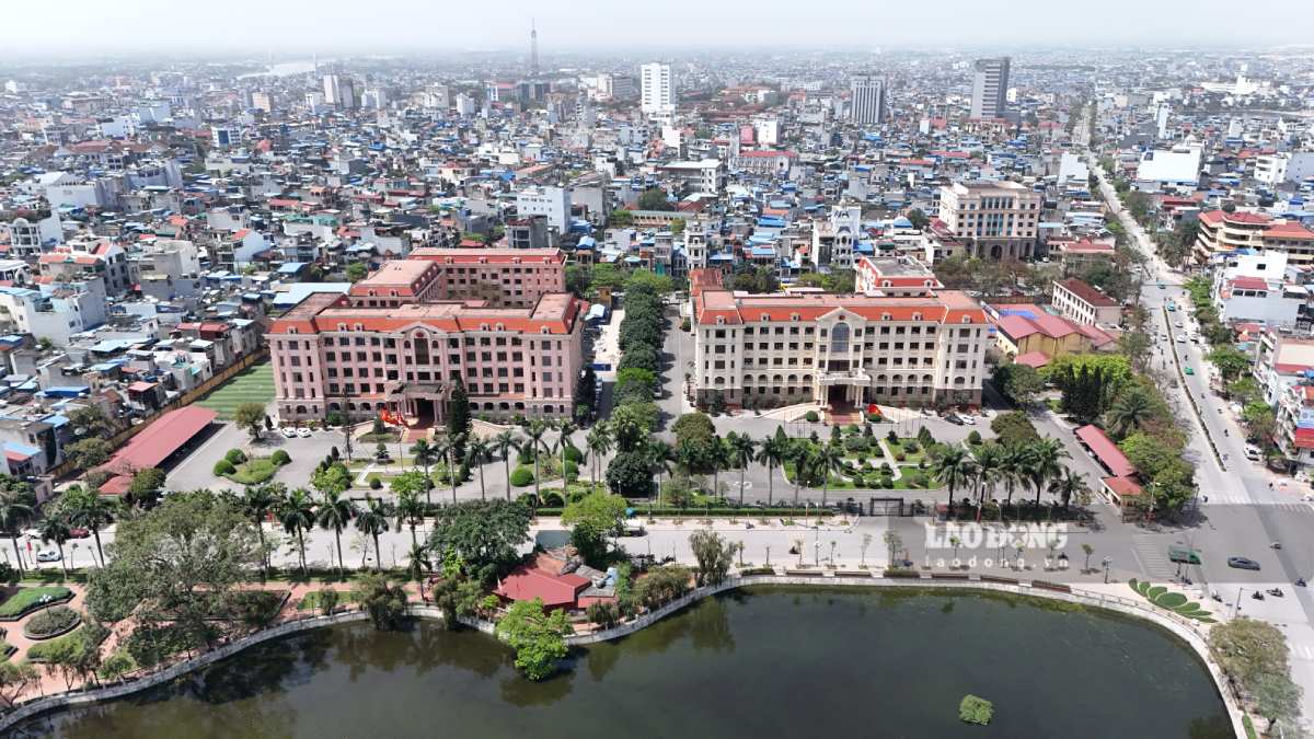 Nam Dinh province plans to have 57 communes and wards after the arrangement. Photo: Luong Ha