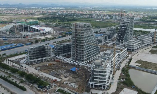 Trung tâm Hành chính - Chính trị TP Hải Phòng. Ảnh: Hoàng Khôi