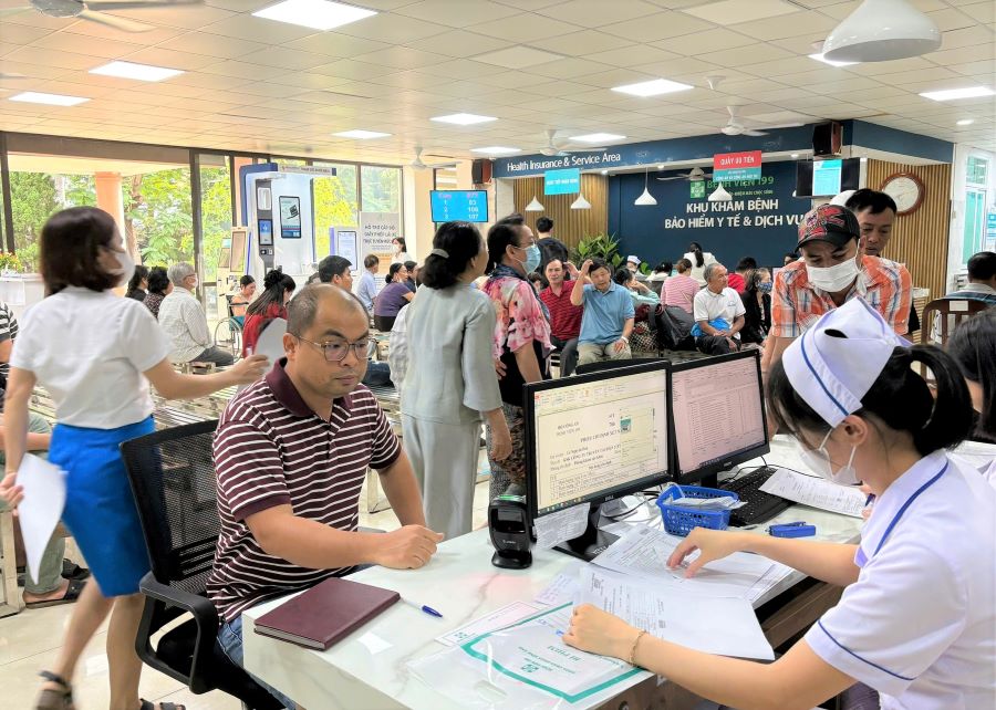 Hospital 199 (Da Nang) is committed to pioneering in the journey to build a smart hospital model, where patients are the center. Photo: Tran Thi