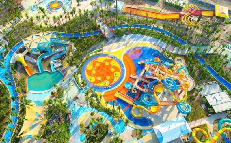 Ha Nam Water Park will officially open to visitors from April 30. Photo: H. Ha