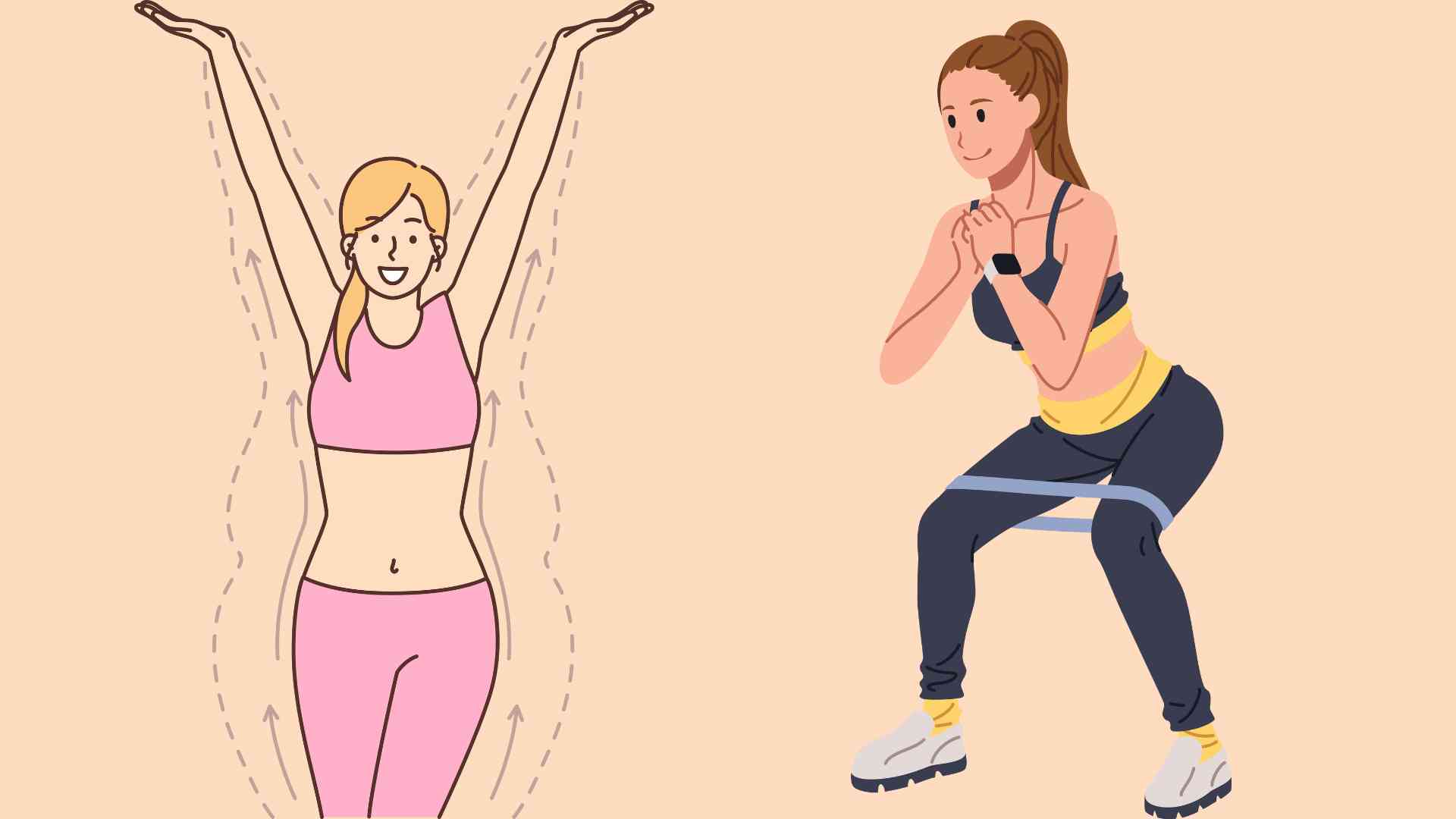 El ejercicio ayuda a perder grasa en la cadera. Imagen de la pelicula