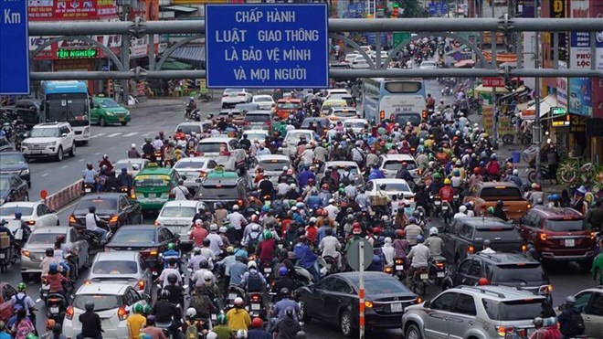 The weather in the South has rain in the evening. Photo: Anh Tu