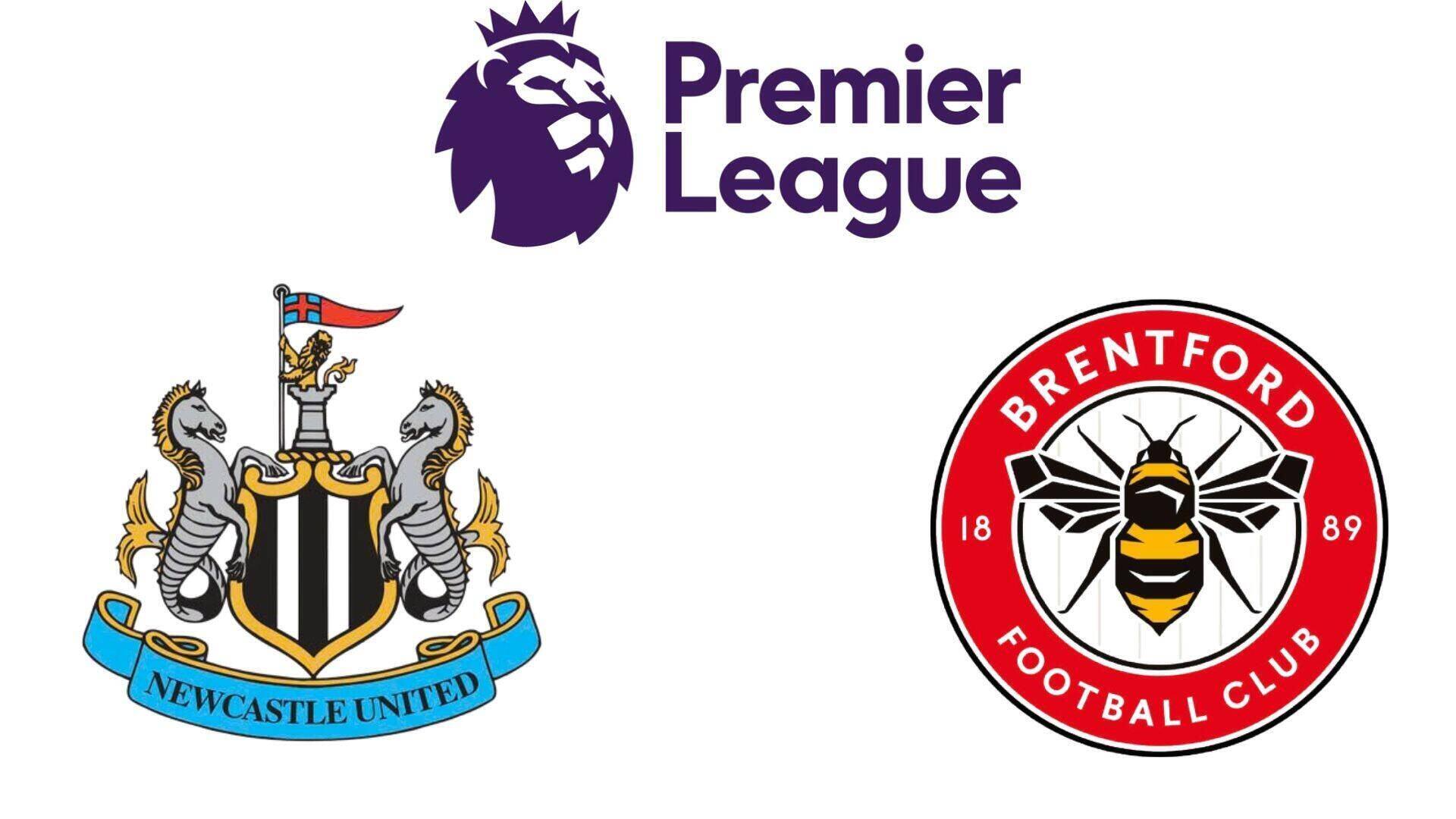 Newcastle vs Brentford in the Premier League. Graphics: Van An
