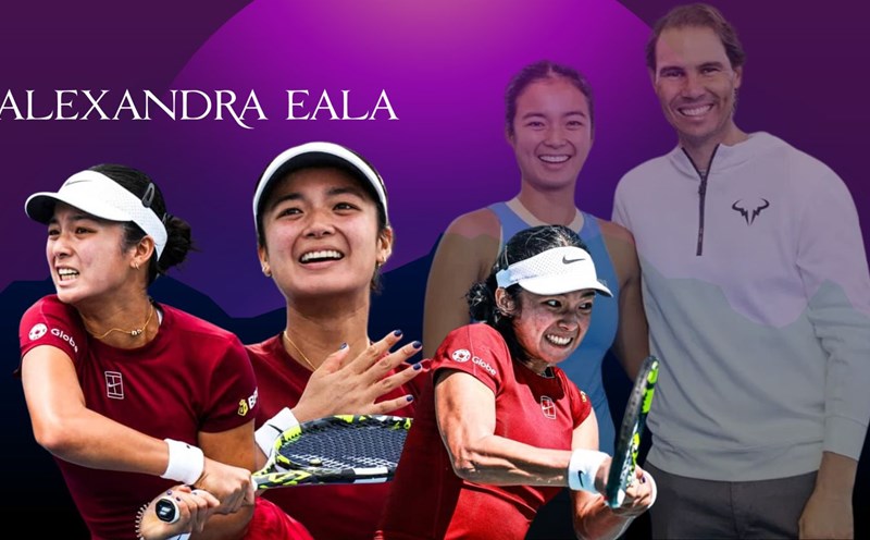 Alexandra Eala is expected to be a bright star in women's tennis in the near future. Graphics: Le Vinh