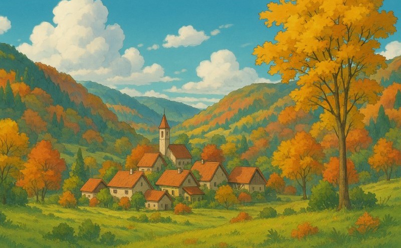 An image created in Ghibli style using ChatGPT. Photo created by AI