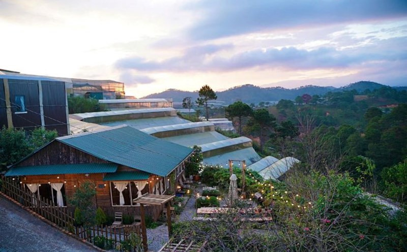 Da Lat city (Lam Dong province) is one of the attractive destinations for domestic and foreign tourists. Photo: Bao Trung
