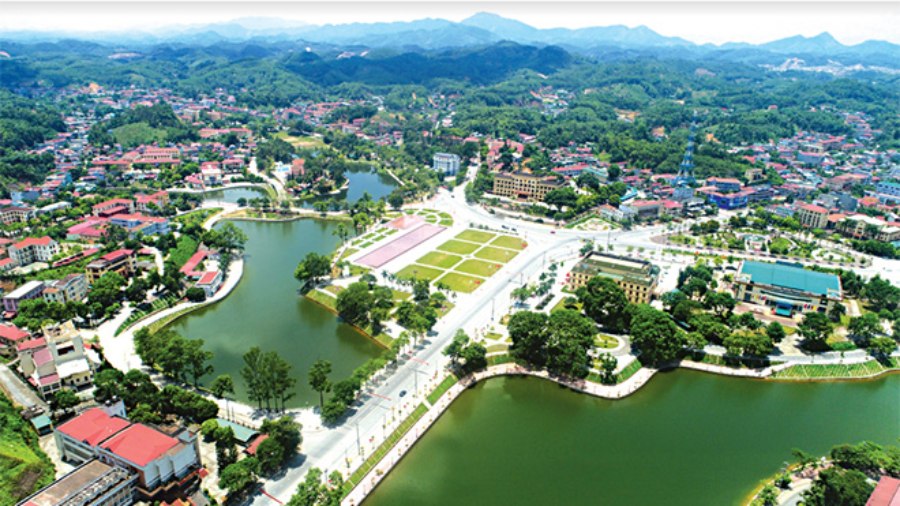 Yen Bai City Center. Photo: Yenbai.gov.vn