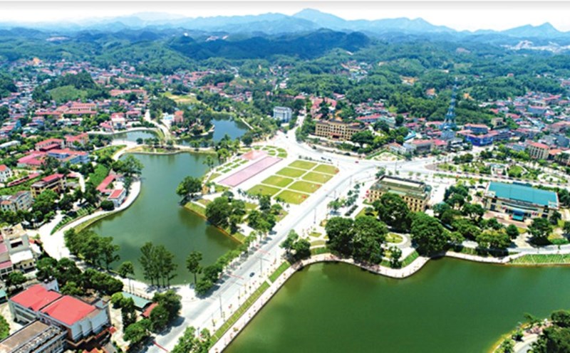 Yen Bai City Center. Photo: Yenbai.gov.vn