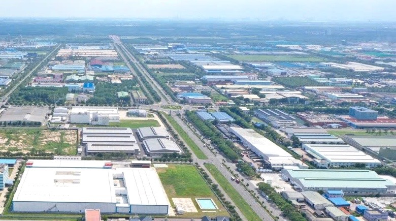 A corner of industrial parks in Nhon Trach district, Dong Nai province. Photo: HAC