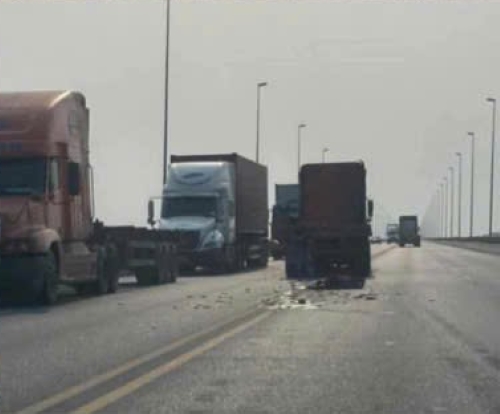 Before the accident. Photo: Hai Phong City Traffic Safety Committee