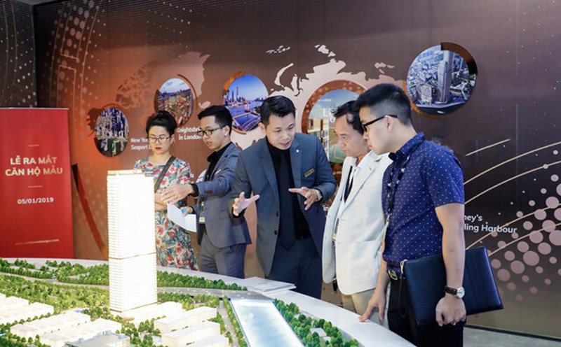 Real estate businesses have high expectations for sales revenue in 2025. Photo: Anh Dung