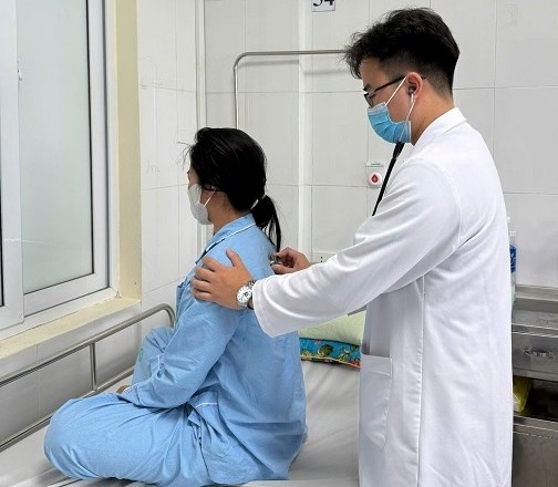 The Hai Duong Department of Health is strengthening measures to prevent measles. Illustrative photo: Nguyen Ha