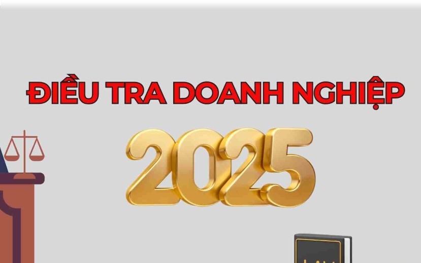 La Oficina de Estadisticas llevara a cabo la encuesta de empresas de 2025 en todo el pais a partir del 1.4.2025. Diseño por Canva