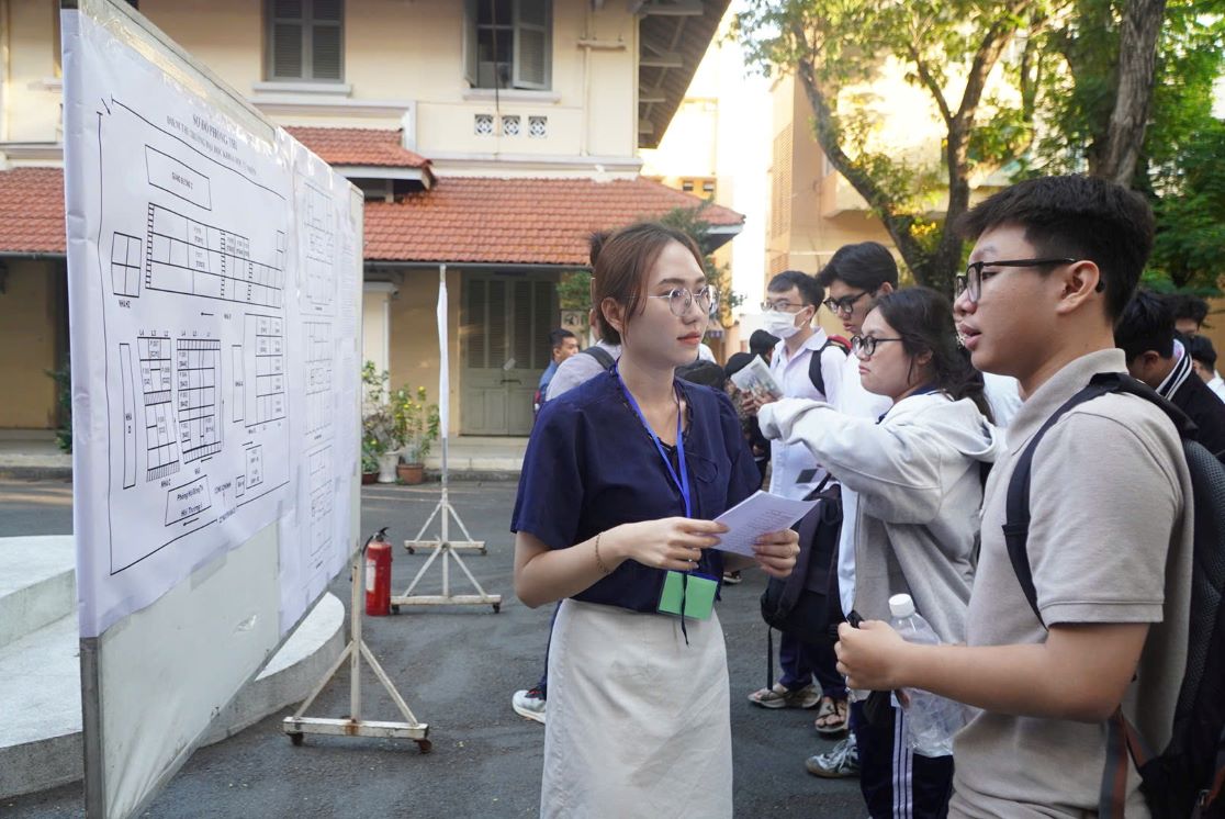 Students should listen to advice, carefully research information and consider personal preferences to choose a major or school that suits them. Photo: Chan Phuc