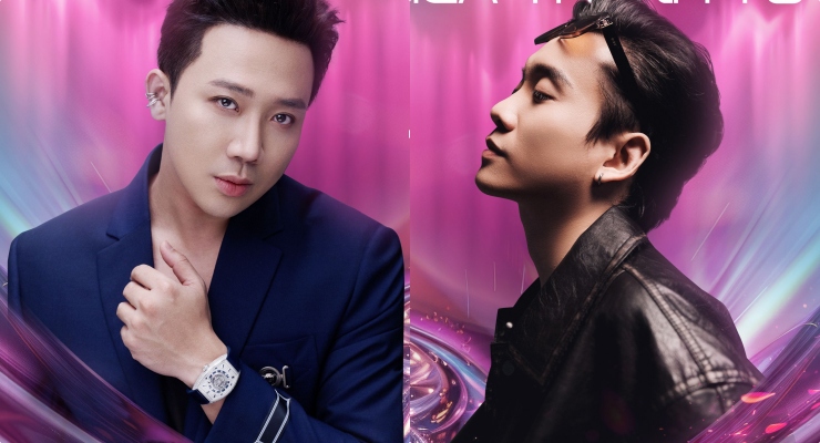 JustaTee and Tran Thanh will participate in the show Em dep say hi. Photo: VieON.