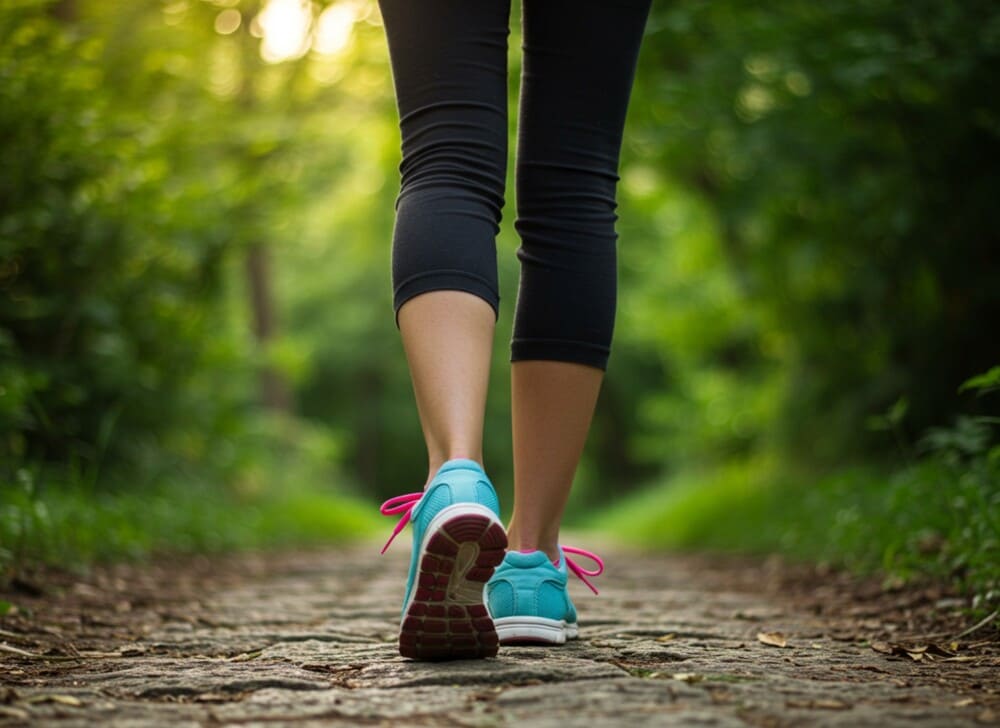 Regular walking will help the third quarter become firmer. Photo: Dat
