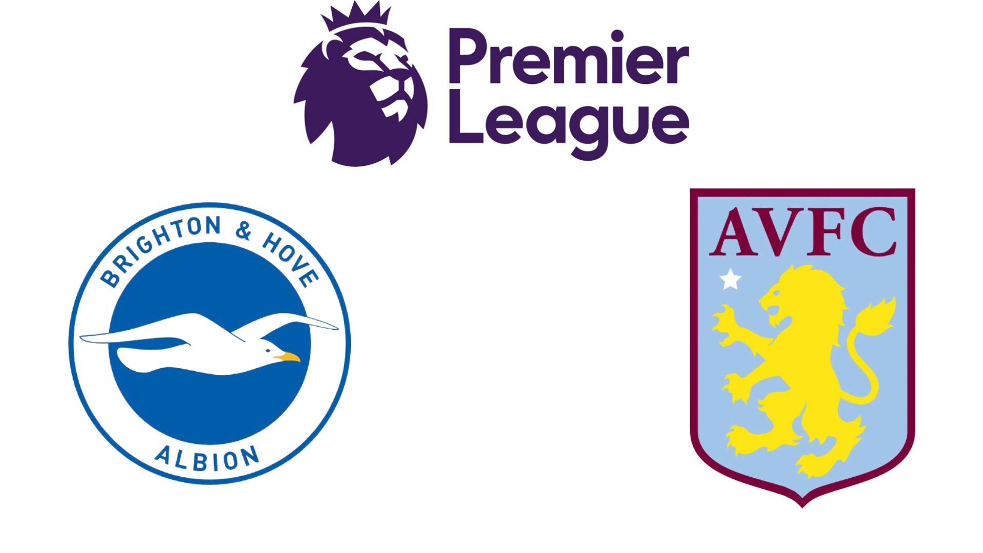 Brighton se enfrenta a Aston Villa en la Premier League. Diseñado por Wan An