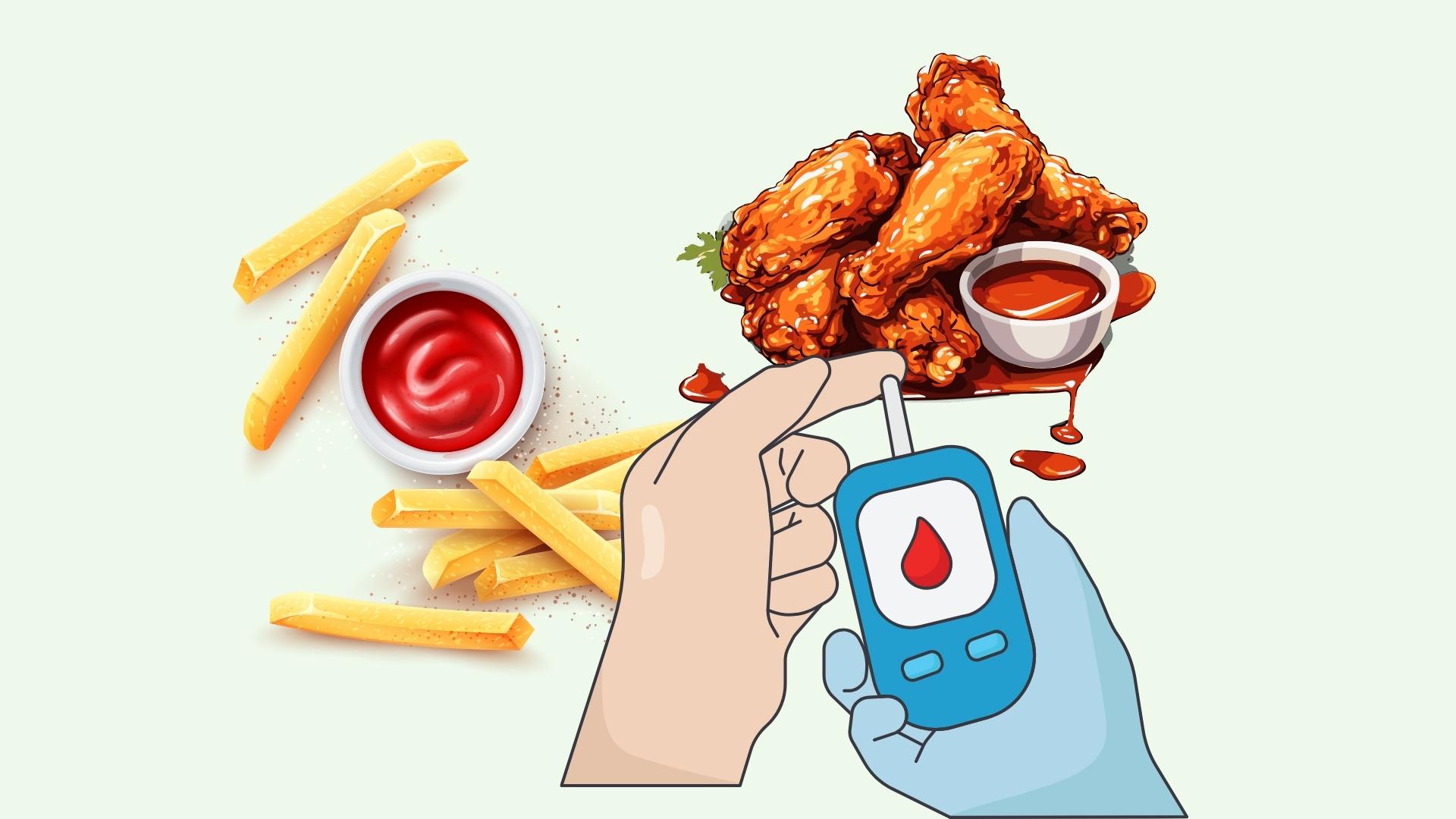 5 daily dishes that easily increase blood sugar. Graphics: Linh Dan