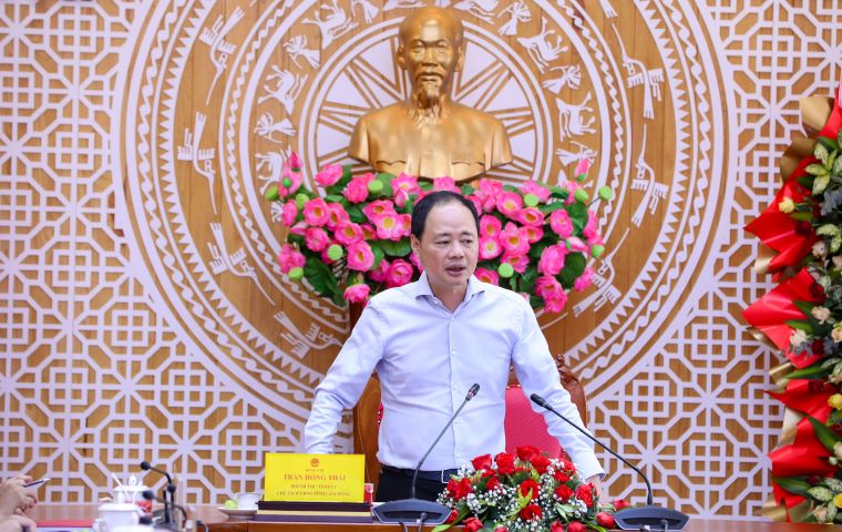 El presidente de la Junta de la provincia de Lim Dong Tran Hong Tai. Imagen de la pagina web de la Universidad de Hong Kong