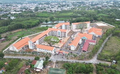 A corner of Dong Nai Province Boarding School for Ethnic Minorities (Trung Hoa Commune, Trang Bom District, Dong Nai Province). Photo: VNA
