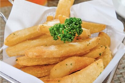 Como hacer patatas fritas sin gluten en casa. Imagen de la pagina web de la Universidad de Hong Kong