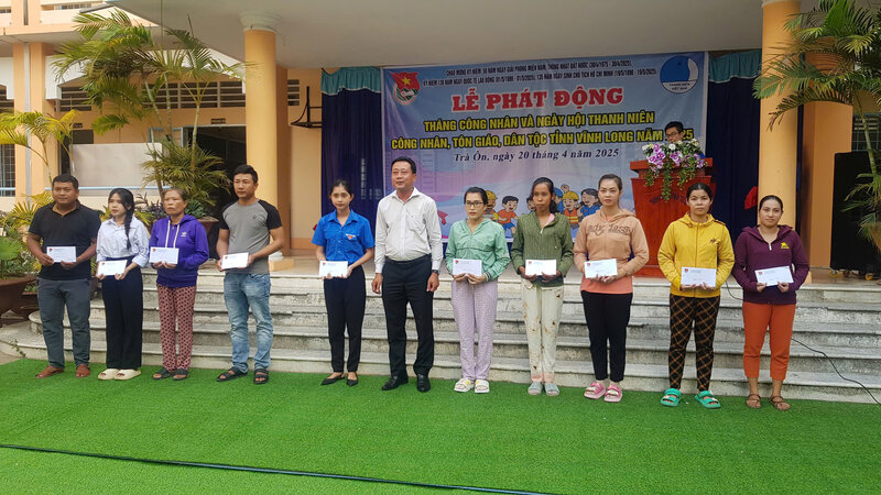 Lanzamiento del Mes de los Trabajadores, la Juventud Religiosa y la Nacion en 2025. Foto: TTVH del distrito de Ta'an