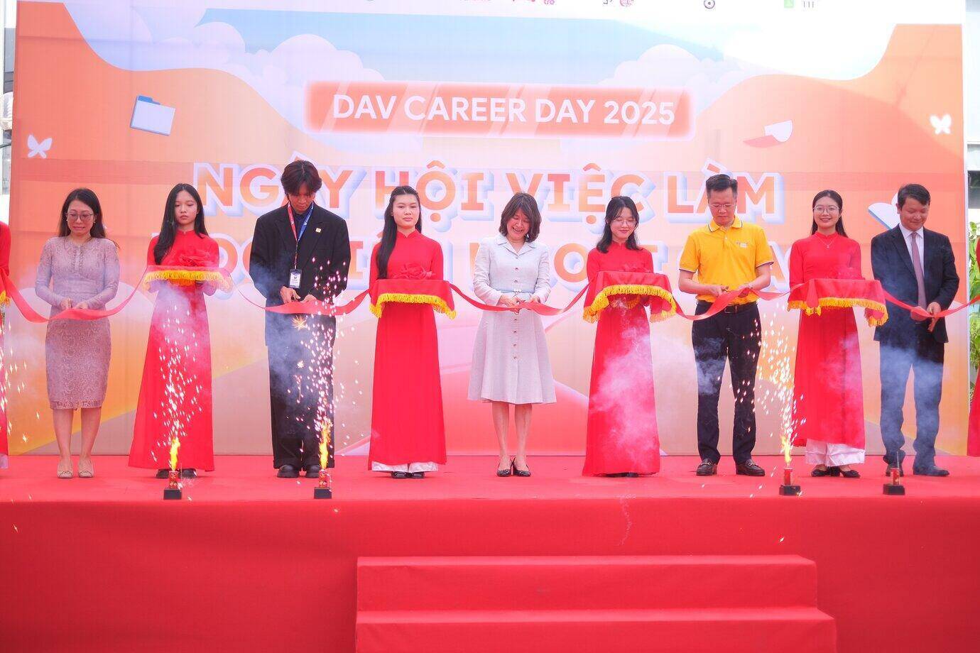 El Festival de Trabajo de la Academia Diplomatica (DAV Dia de Carrera 2025) esta organizado por la Junta de Capacitacion de la Academia de Asuntos Exteriores en colaboracion con la Asociacion de Estudiantes de la Academia Diplomatica. Foto: Dav