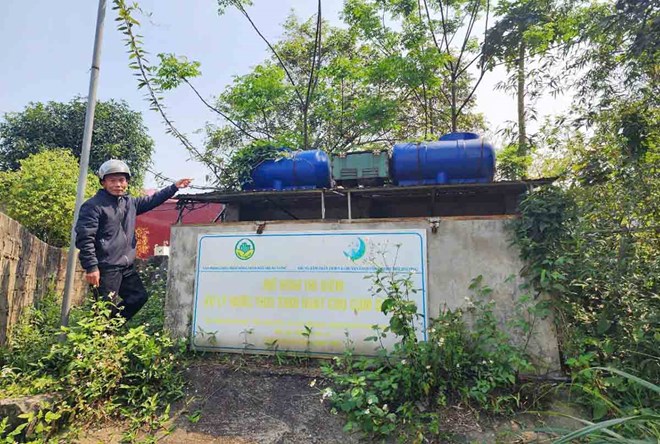 2 công trình xử lý nước thải sinh hoạt mới dùng 1 năm đã hỏng