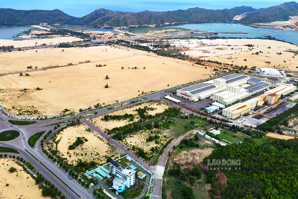 Nhon Hoi Economic Zone - where Binh Dinh province proposed to build a new administrative area. Photo: Tue An