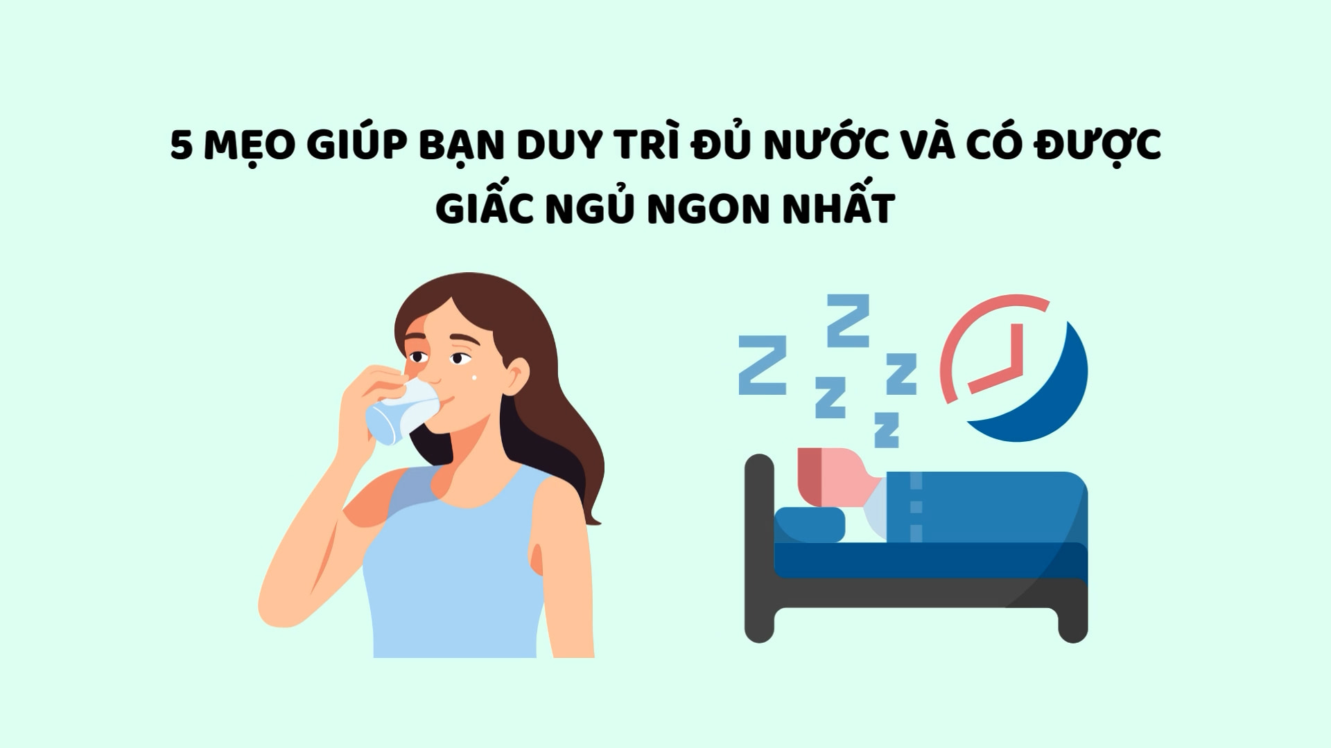 Esta es la forma de mantenerse hidratado para tener el mejor sueño posible. Fuente: El portal