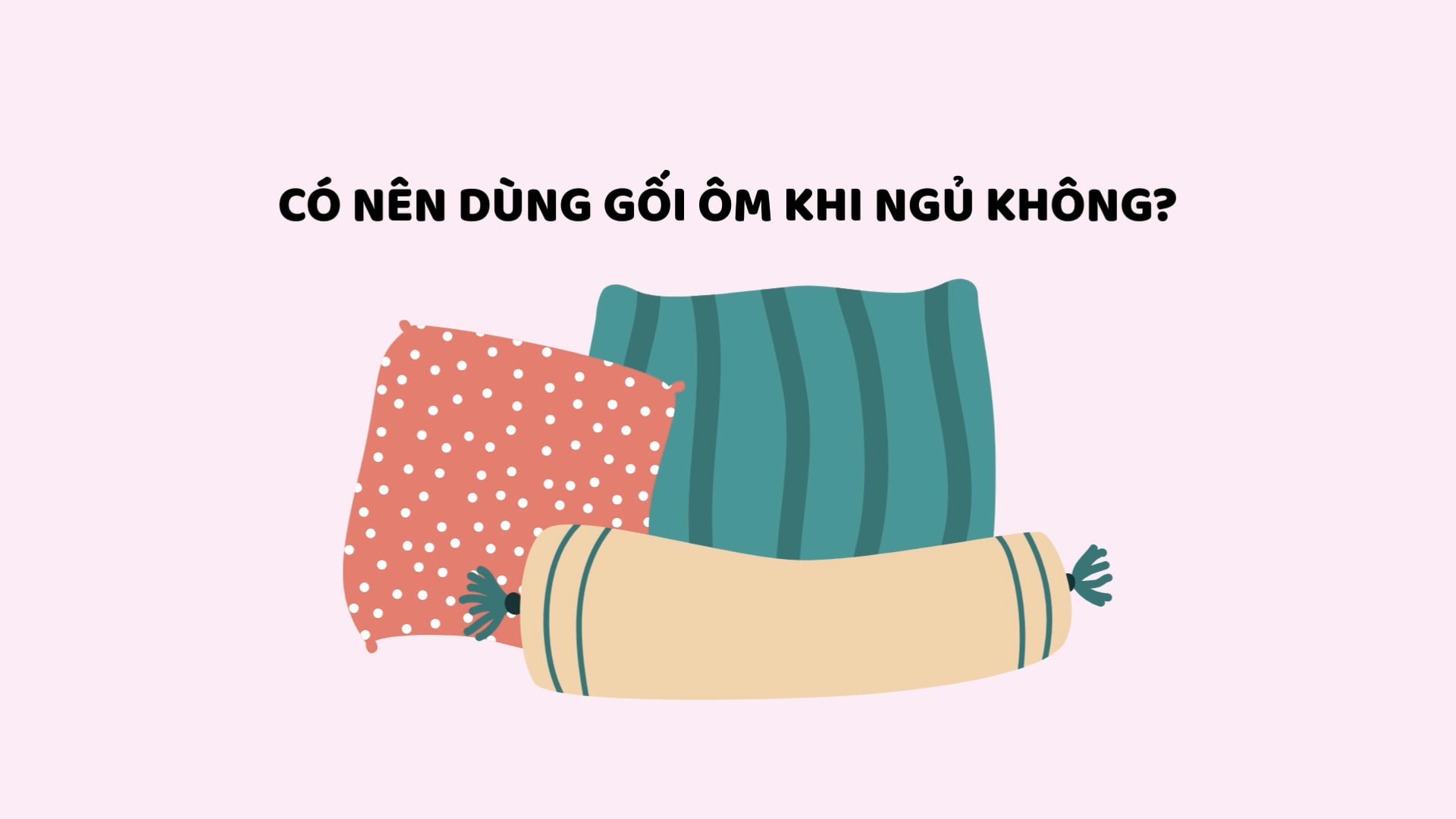 Los beneficios inesperados de usar almohadas para dormir. El dibujo: