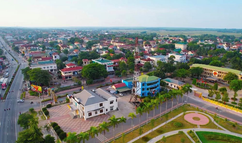Vinh Linh district will have 5 units after the arrangement of the number of commune-level administrative units. Photo: Nguyen Dong