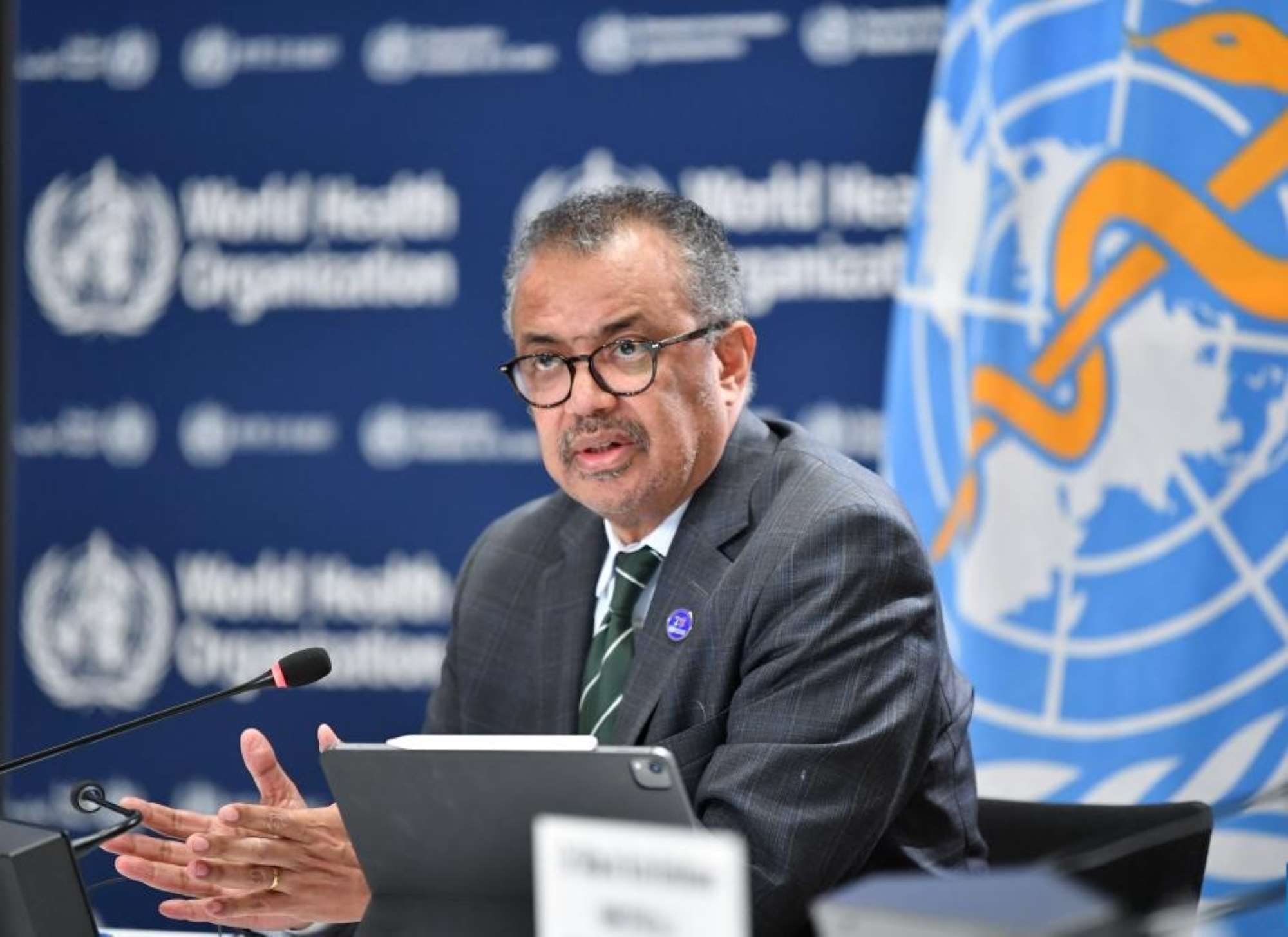 El director general de la Organizacion Mundial de la Salud (OMS), Tedros Adhanom Ghebreyesus. Imagen de la agencia Xinhua